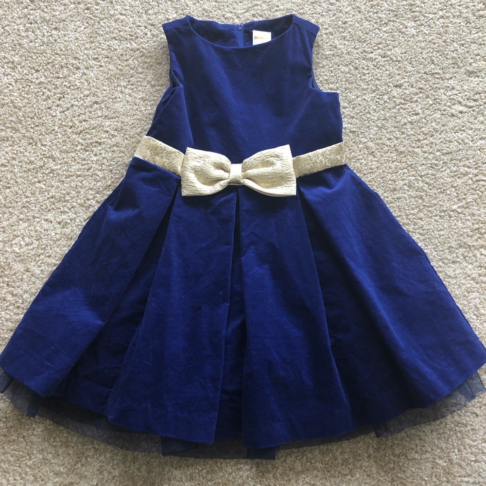 Gymboree Girls size 4T Navy dress